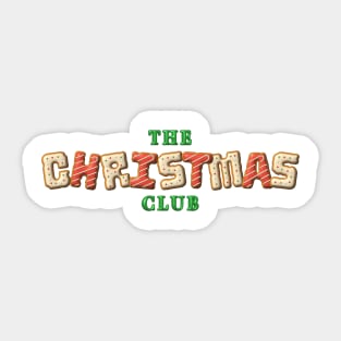 The Christmas Club Sticker